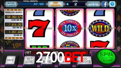Descubra o Mundo do Cassino Online com 2700BET